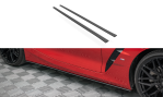 Maxton Street Pro Seitenschweller Ansatz für BMW Z4 M-Paket G29 BMZ429MPACKCNC-SD1BRB