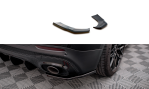 Maxton Heck Ansatz Flaps Diffusor für Mercedes-AMG GLB 35 X247 schwarz Hochglanz ME-GLB-35-247-RSD1-G