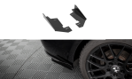 Maxton Hintere Seiten Flaps für BMW 4er Gran Coupe F36 schwarz Hochglanz BM4F36GCCNC-RSF1-G
