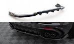 Maxton Mittlerer Cup Diffusor Heck Ansatz Alfa Romeo Stelvio Quadrifoglio Mk1 schwarz Hochglanz AL-ST-1-QV-RD1G+RD2-G
