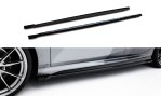 Maxton Seitenschweller Ansatz V.3 BMW 1er M-Paket F70 schwarz Hochglanz BM-1-70-M-SD3-G