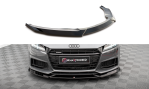 Maxton Front Ansatz V.1 Audi TT S / S-Line 8S schwarz Hochglanz AU-TT-3-SLINE-FD1-G