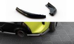 Maxton Heck Ansatz Flaps Diffusor V.1 für1 BMW 1er M-Paket / M135i F40 schwarz Hochglanz BM-1-40-M-RSD7-G