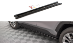 Maxton Seitenschweller Ansatz für Toyota RAV4 Mk5 schwarz Hochglanz TO-RAV4-5-SD1-G