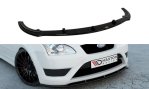 Maxton Front Ansatz V.1 für Ford Focus ST Mk2  schwarz Hochglanz FO-FO-2-ST-FD1-G