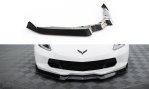 Maxton Front Ansatz V.2 Chevrolet Corvette Stingray / Z06 C7 schwarz Hochglanz CH-CO-C7-FD2-G