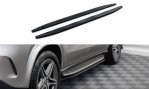 Maxton Seitenschweller Ansatz Mercedes-AMG / AMG-Line GLE SUV W167 / W167 Facelift schwarz Hochglanz ME-GLE-X167-AMGLINE-SD1-G