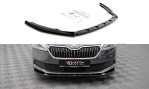 Maxton Front Ansatz für Skoda Fabia Mk3 Facelift schwarz Hochglanz SK-FA-3F-K-FD1-G