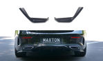 Maxton Heck Ansatz Flaps Diffusor für Mercedes-Benz E-Klasse W213 Coupe(C238) AMG-Line schwarz Hochglanz ME-E-213-AMGLINE-C-RSD1-G