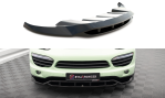 Maxton Front Ansatz für Porsche Cayenne Mk2 schwarz Hochglanz PO-CAY-2-FD1G+FD1R-G