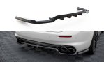 Maxton Mittlerer Cup Diffusor Heck Ansatz Maserati Ghibli Mk3 Facelift schwarz Hochglanz MA-GH-1F-RD1G+RD2-G