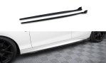 Maxton Seitenschweller Ansatz V.4 + Flaps BMW 1er M-Paket / M140i F20 Facelift BM-1-F20F-M-SD4G+SF1B