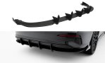 Maxton Street Pro Heckschürze + Flaps Audi A3 Limousine 8Y schwarz Hochglanz AUA38YSCNC-RS1B+BRBI+RSF1-G