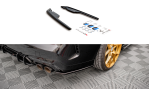 Maxton Heck Ansatz Flaps Diffusor für BMW M235i Gran Coupe F44 schwarz Hochglanz BM-2-44-M-RSD1-G