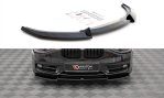 Maxton Front Ansatz V.2 für BMW 1er F20 schwarz Hochglanz BM-1-F20-FD2-G
