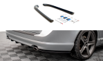 Maxton Heck Ansatz Flaps Diffusor für Volvo V70 Mk3 Carbon Look VO-V70-3-RSD1-C