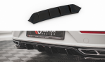 Maxton Diffusor Heck Ansatz für Volkswagen Arteon R-Line Facelift schwarz Hochglanz VW-AR-1F-RLINE-RS1-G