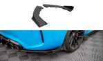 Maxton Street Pro Heck Ansatz Flaps Diffusor +Flaps für BMW M2 F87 schwarz Hochglanz BM287MCOMPCNC-RSD1BRB+RSF1-G