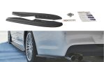 Maxton Heck Ansatz Flaps Diffusor für BMW 3er E90 M Paket schwarz Hochglanz BM-3-90-MPACK-RSD1-G