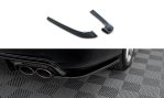 Maxton Heck Ansatz Flaps Diffusor V.2 für Mercedes-Benz CLK W209 schwarz Hochglanz ME-CLK-209-RSD2-G