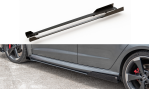 Maxton Racing Seitenschweller Ansatz + Flaps Audi RS3 8V Sportback schwarz Hochglanz AURS38VCNC-SD2BRB+SRF1-G