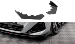 Maxton Front Flaps BMW 2 Coupe M-Paket / M240i G42 schwarz Hochglanz BM242MPACKCNC-FSF1-G