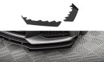 Maxton Front Flaps Audi TT S / S-Line 8S schwarz Hochglanz AUTT3SLINECNC-FSF1-G