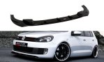 Maxton Front Ansatz für VW GOLF 6 GTI schwarz Hochglanz VW-GO-6-GTI-FD1-G