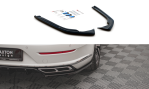 Maxton Heck Ansatz Flaps Diffusor für Volkswagen Arteon R-Line Facelift schwarz Hochglanz VW-AR-1F-RLINE-RSD1-G
