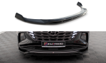 Maxton Front Ansatz V.2 für Hyundai Tucson Mk4 schwarz Hochglanz HY-TU-4-FD2G+FD2R-G