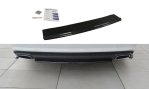 Maxton Mittlerer Diffusor Heck Ansatz für Audi A6 C7 Avant S-line Facelift schwarz Hochglanz AU-A6-C7F-SLINE-AV-RD1-G