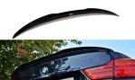 Maxton Spoiler CAP für BMW 4er F32 M-Performance schwarz Hochglanz BM-4-F32-MPACK-CAP1-G