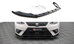 Maxton Front Ansatz V.2 für Seat Ibiza FR/ Standard Mk5 schwarz Hochglanz SE-IB-5-FD2-G