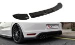 Maxton Diffusor Heck Ansatz für Polo 6R GTI Facelift schwarz Hochglanz VW-PO-5F-GTI-RSD1-G