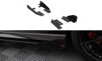 Maxton Side Flaps Audi RS3 Limousine 8V Facelift schwarz Hochglanz AURS38VFSCNC-SF1-G