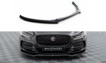 Maxton Front Ansatz V.1 Jaguar XE X760 Facelift schwarz Hochglanz JA-XE-1F-FD1-G