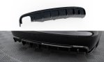 Maxton Diffusor Heck Ansatz Audi A4 B8 (Einseitige Doppelauspuffversion) AU-A4-B8-RS1GOO_