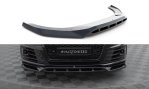 Maxton Front Ansatz V.2 Audi SQ7 / Q7 S-Line Mk2 schwarz Hochglanz AU-SQ7-2-FD2G+FD2R-G