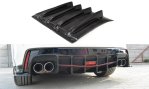 Maxton Diffusor Heck Ansatz für HONDA CIVIC IX TYPE R schwarz Hochglanz HO-CI-9-TYPE-R-RS1-G