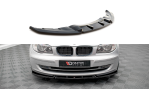 Maxton Front Ansatz V.3 BMW 1er E81 Facelift schwarz Hochglanz BM-1-81F-FD3-G