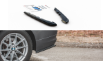 Maxton Heck Ansatz Flaps Diffusor für BMW 3er E91 Facelift schwarz Hochglanz BM-3-91-RSD1-G