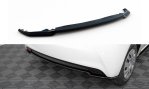 Maxton Mittlerer Cup Diffusor Heck Ansatz Toyota Yaris Mk3 Facelift schwarz Hochglanz TO-YA-3-RD1-G