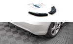 Maxton Heck Ansatz Flaps Diffusor V.2 für Mercedes-Benz A W176 schwarz Hochglanz ME-A-176-RSD2-G