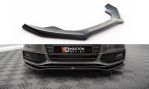 Maxton Front Ansatz V.4 Audi A4 S-Line / S4 B8 Facelift schwarz Hochglanz AU-A4-B8F-SLINE-FD2-G