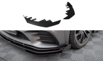 Maxton Front Flaps Mercedes-AMG C43 Coupe / Cabrio C205 Facelift / A205 Facelift schwarz Hochglanz MEC205F43CCNC-FSF1-G
