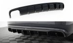 Maxton Diffusor Heck Ansatz Audi A4 B8 Facelift (Einseitige Doppelauspuffversion) AU-A4-B8F-RS1GOO_