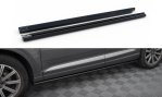 Maxton Seitenschweller Ansatz Audi Q7 Mk2 schwarz Hochglanz AU-Q7-2-SD1-G