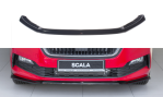 Maxton Front Ansatz V.3 für Skoda Scala schwarz Hochglanz SK-SC-1-FD3-G