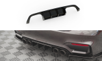 Maxton Diffusor Heck Ansatz für BMW M4 F82 schwarz Hochglanz BM-4-82-M-RS1-G