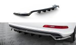 Maxton Mittlerer Cup Diffusor Heck Ansatz Audi Q3 S-line 8U schwarz Hochglanz AU-Q3-1-SLINE-SB-RD1G+RD2-G